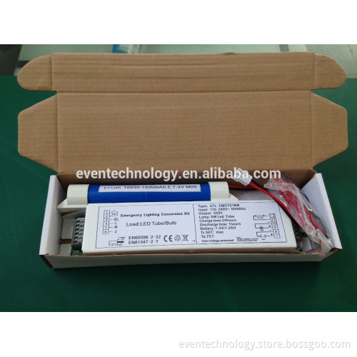 18650 battery for led tube/7.4V emergency batteries for led tube,led downlight ect